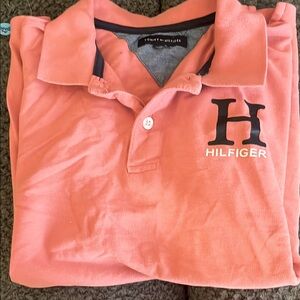 Tommy Hilfiger Pink Polo Shirt